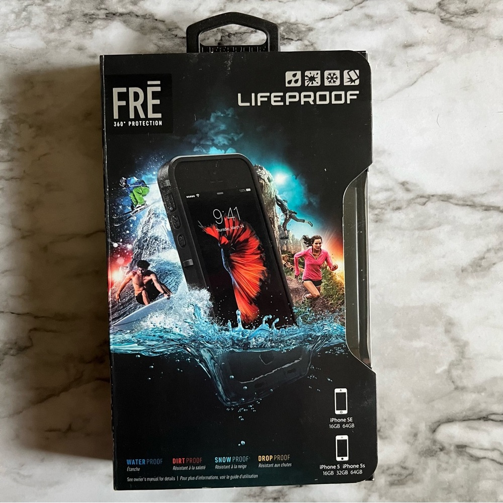 NEW! LifeProof Fre Case for IPhone 5/5S/SE